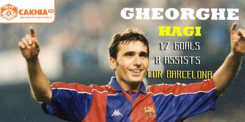 Sự nghiệp thi đấu đỉnh cao của Gheorghe Hagi
